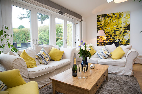 The Headlands, Keswick - Open plan living area